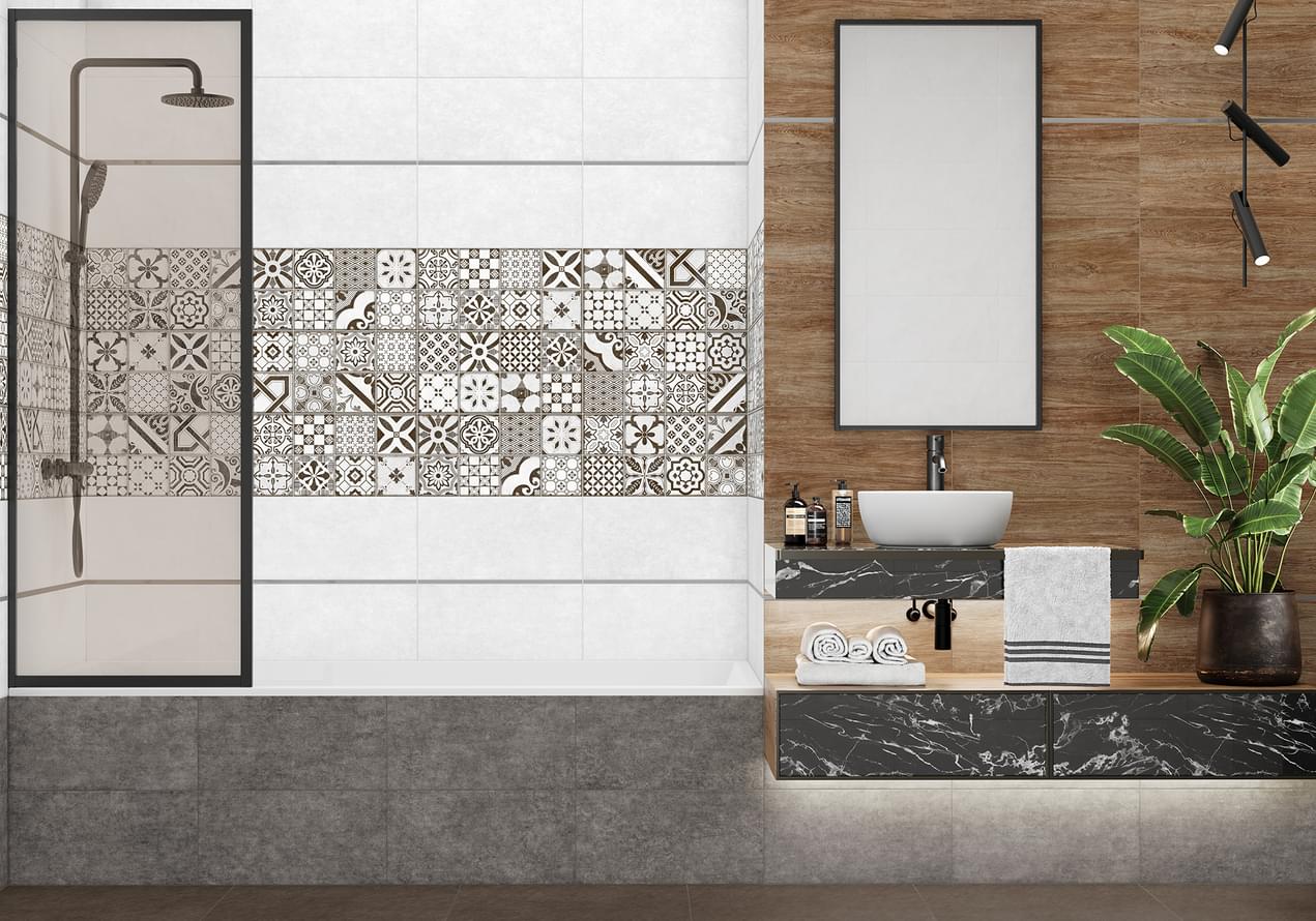 керамогранит фабрики Alma Ceramica коллекция Бохо