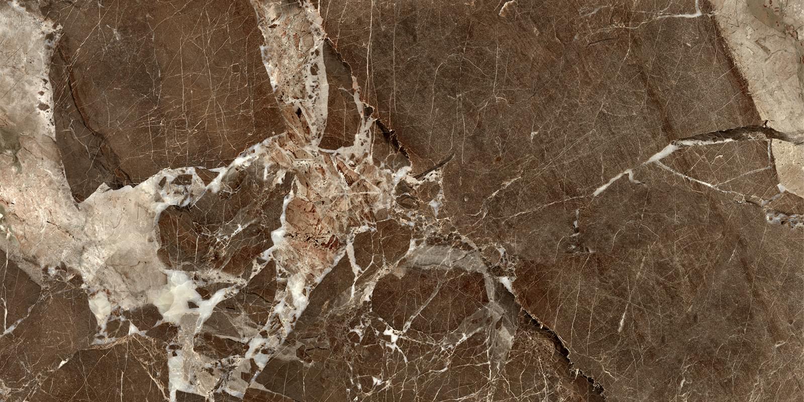 Alma Ceramica Континент Коричневый 60x120 см, поверхность полированная