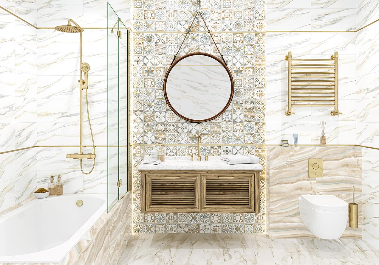 керамогранит фабрики Alma Ceramica коллекция Корсика Дакота