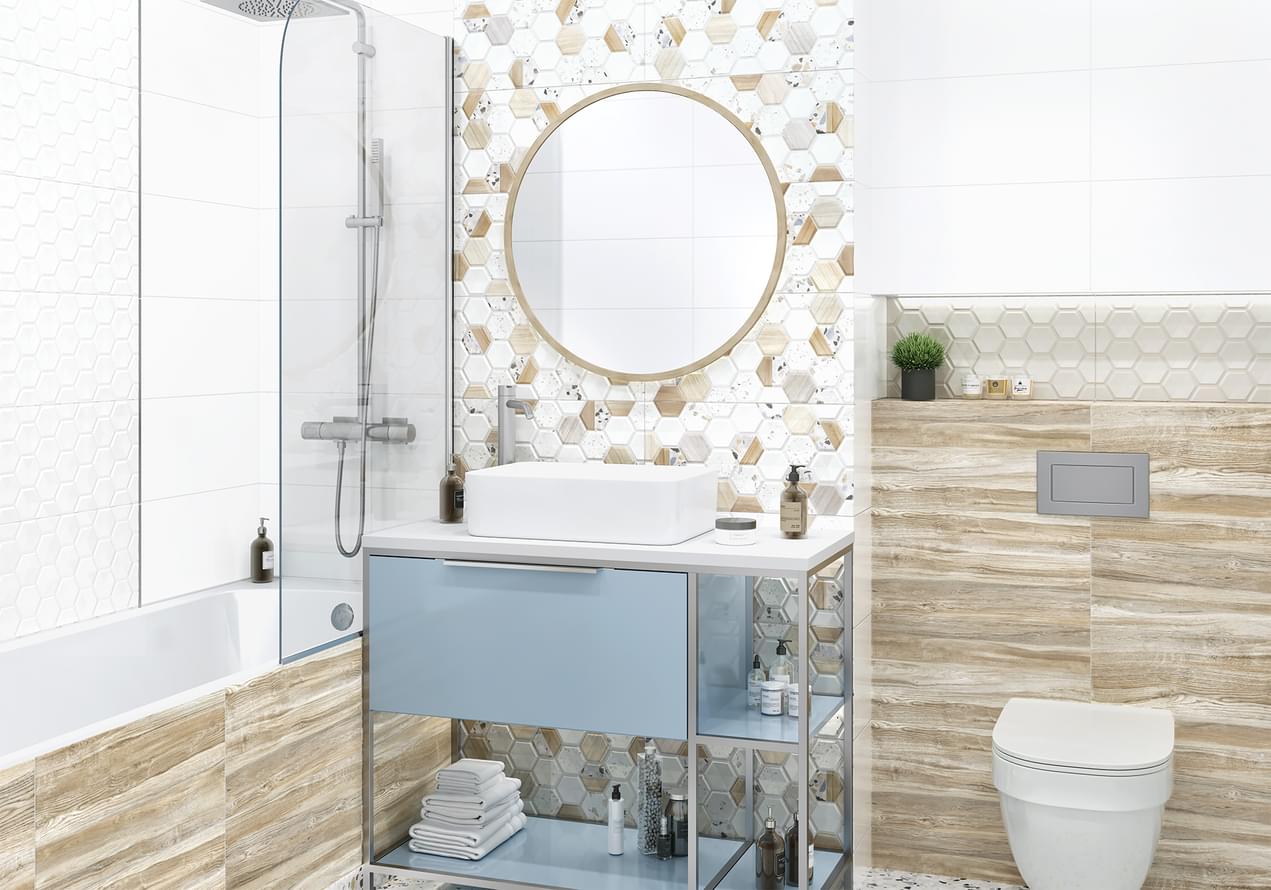 керамогранит фабрики Alma Ceramica коллекция Корсика Дакота