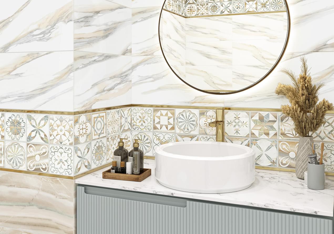 керамогранит фабрики Alma Ceramica коллекция Корсика Дакота