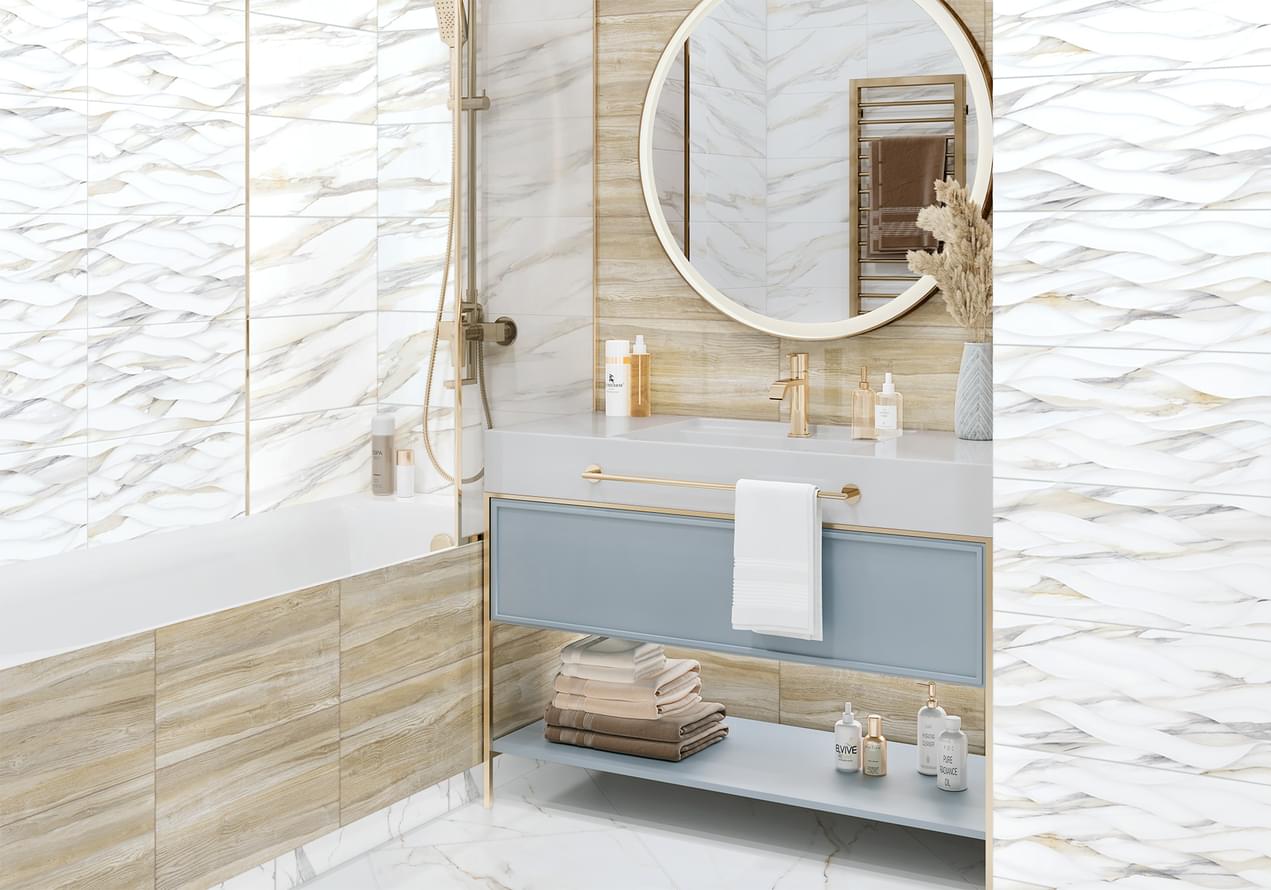 керамогранит фабрики Alma Ceramica коллекция Корсика Дакота