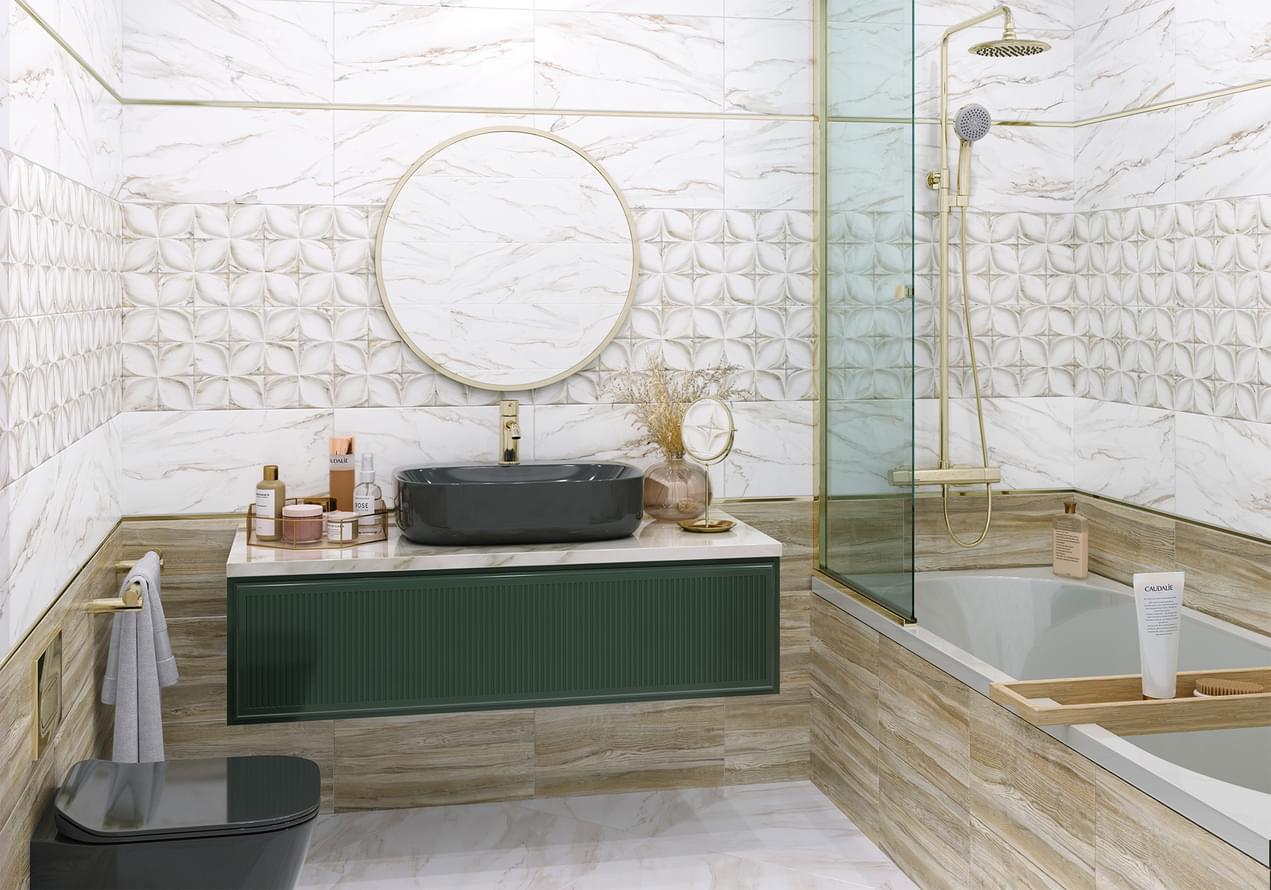 керамогранит фабрики Alma Ceramica коллекция Лаура
