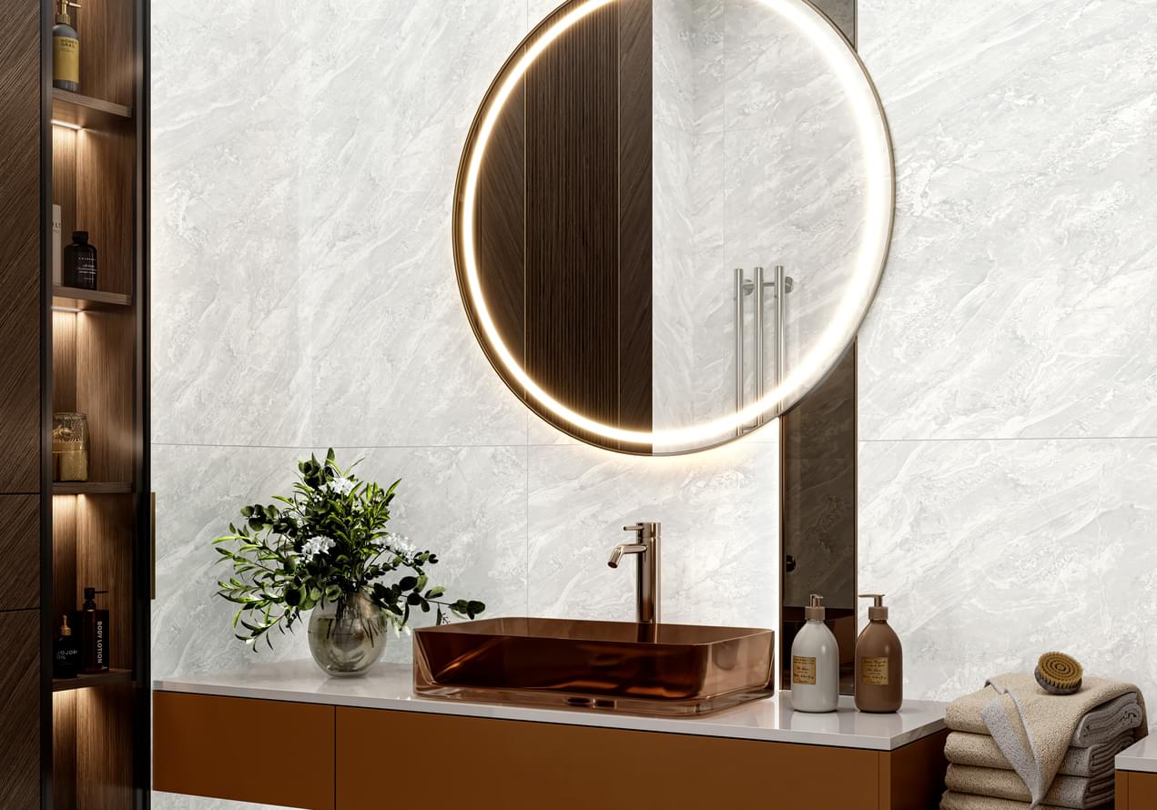 керамогранит фабрики Alma Ceramica коллекция Лунара