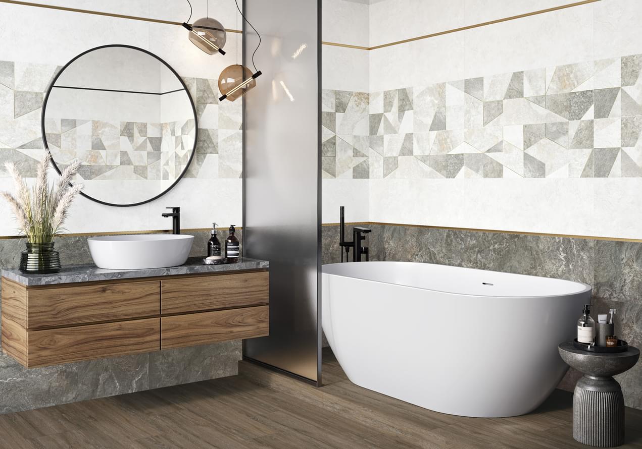керамогранит фабрики Alma Ceramica коллекция Лэнд