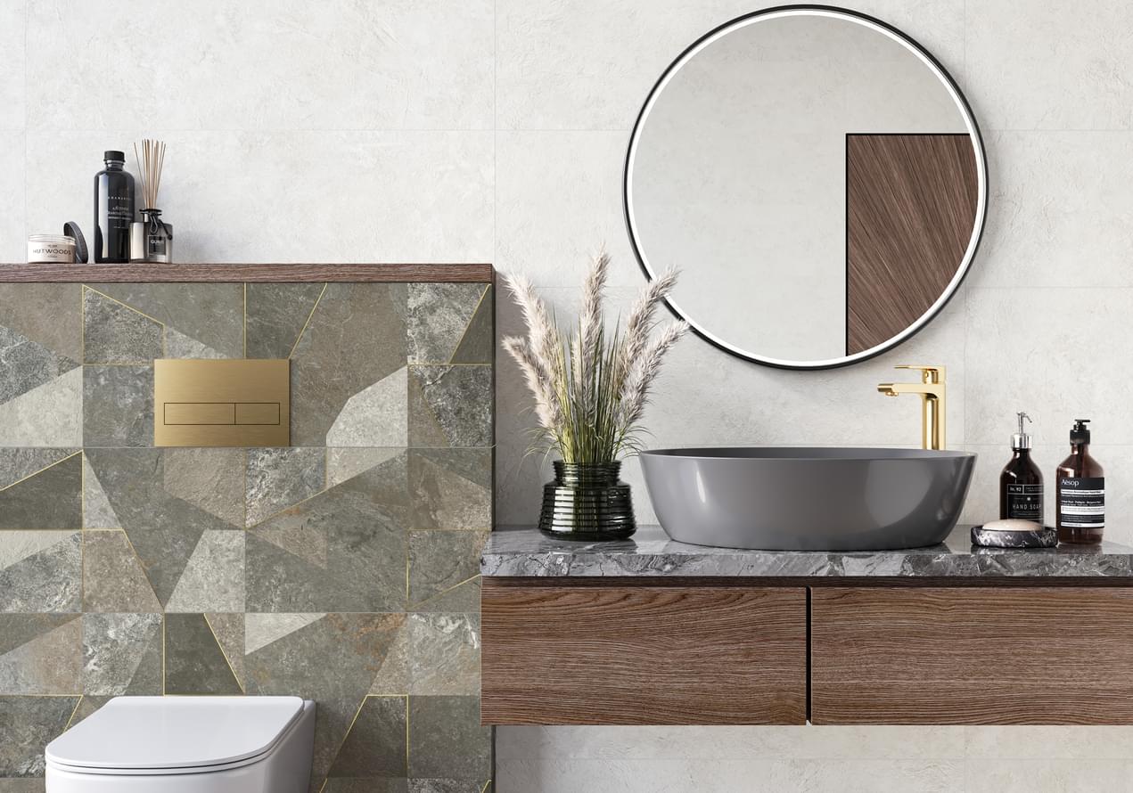 керамогранит фабрики Alma Ceramica коллекция Лэнд