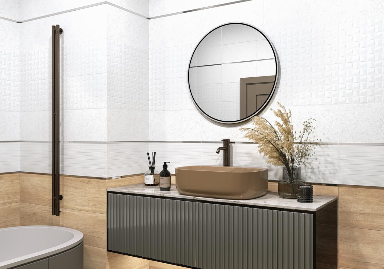 керамогранит фабрики Alma Ceramica коллекция Милони