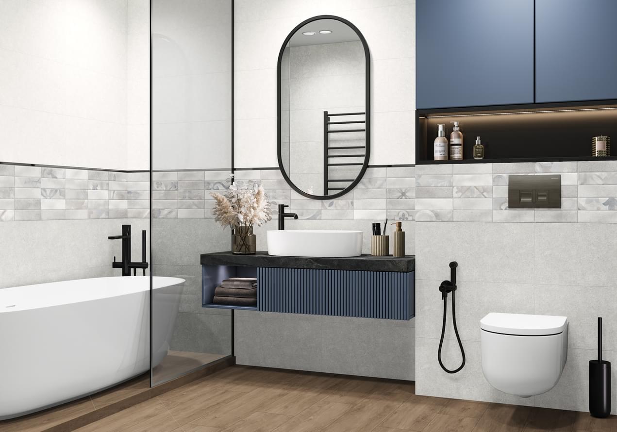 керамогранит фабрики Alma Ceramica коллекция Муретто