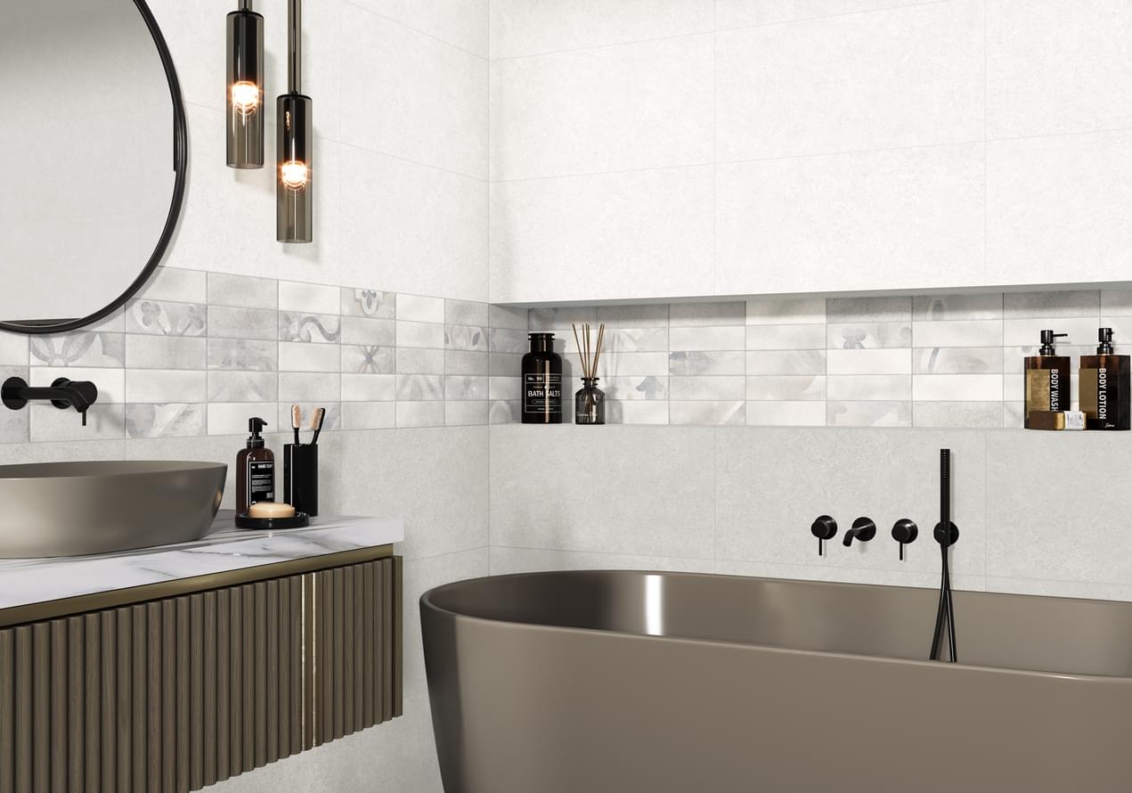 керамогранит фабрики Alma Ceramica коллекция Муретто