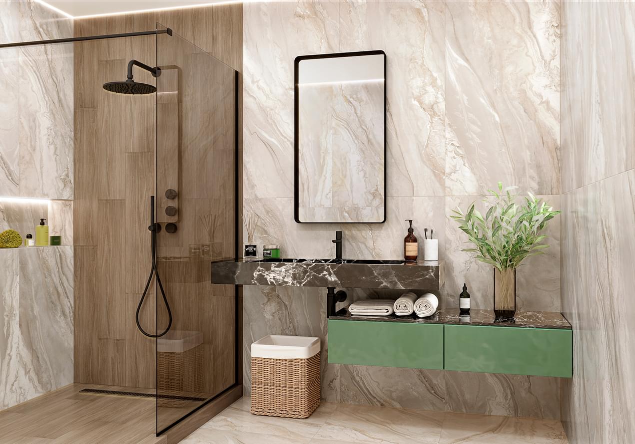 керамогранит фабрики Alma Ceramica коллекция Мэджик