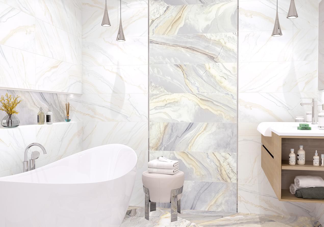 керамогранит фабрики Alma Ceramica коллекция Мэджик