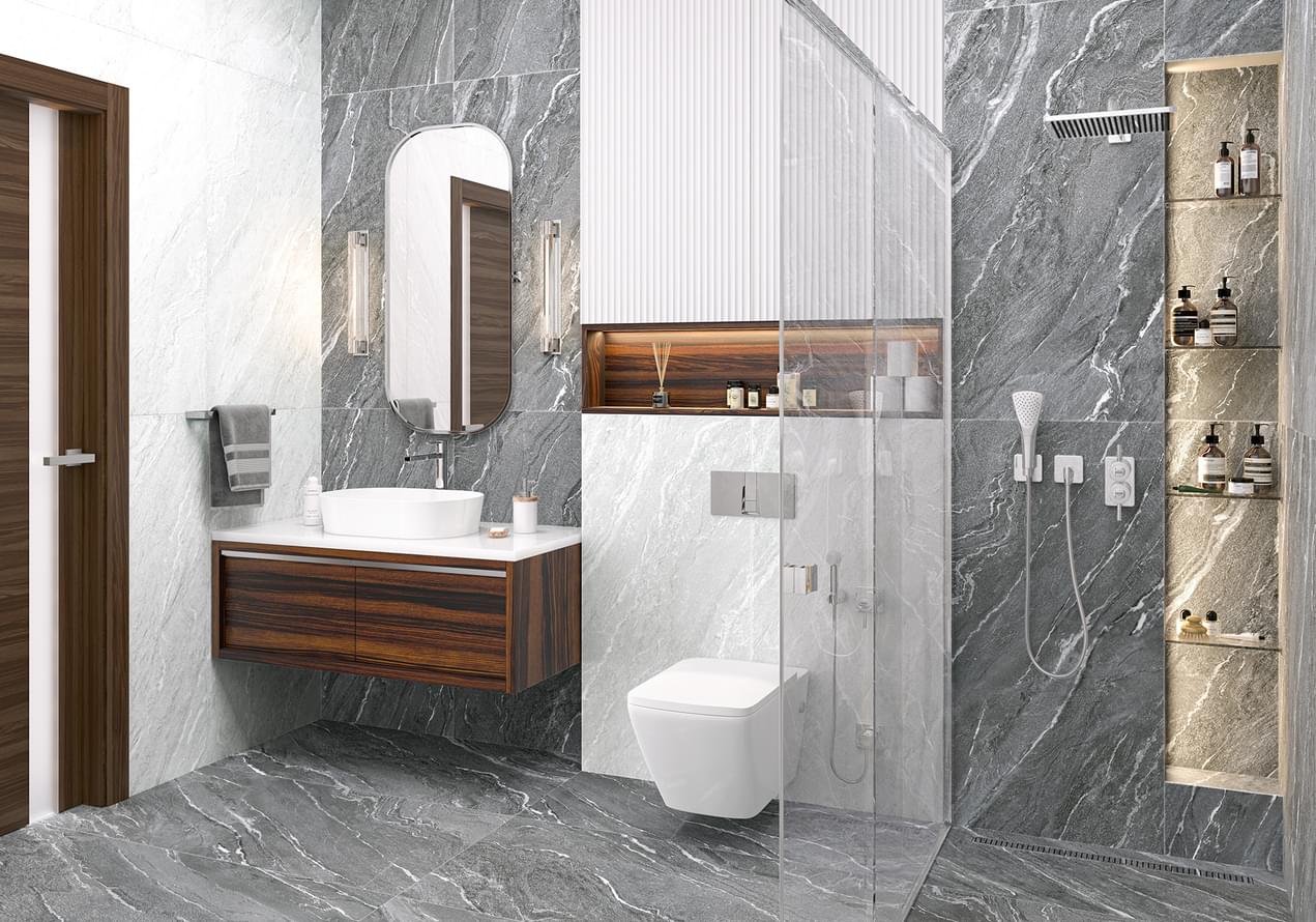 керамогранит фабрики Alma Ceramica коллекция Нексстоун