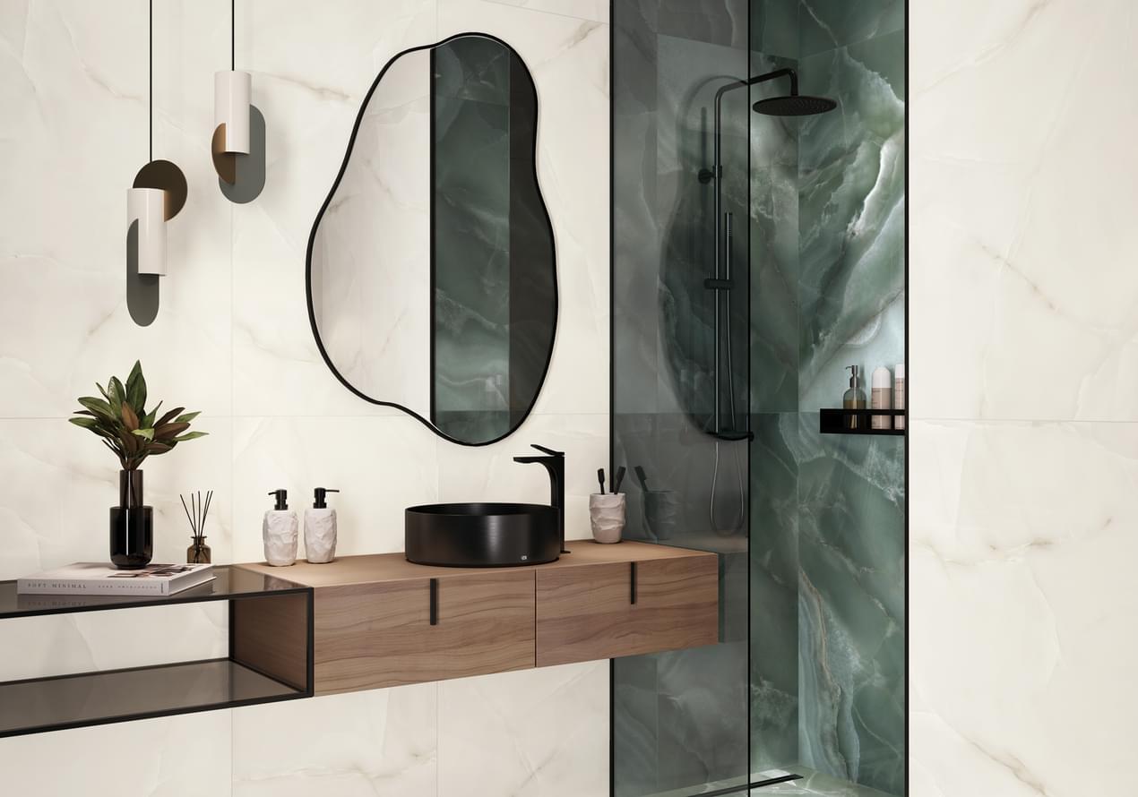 керамогранит фабрики Alma Ceramica коллекция Оникса