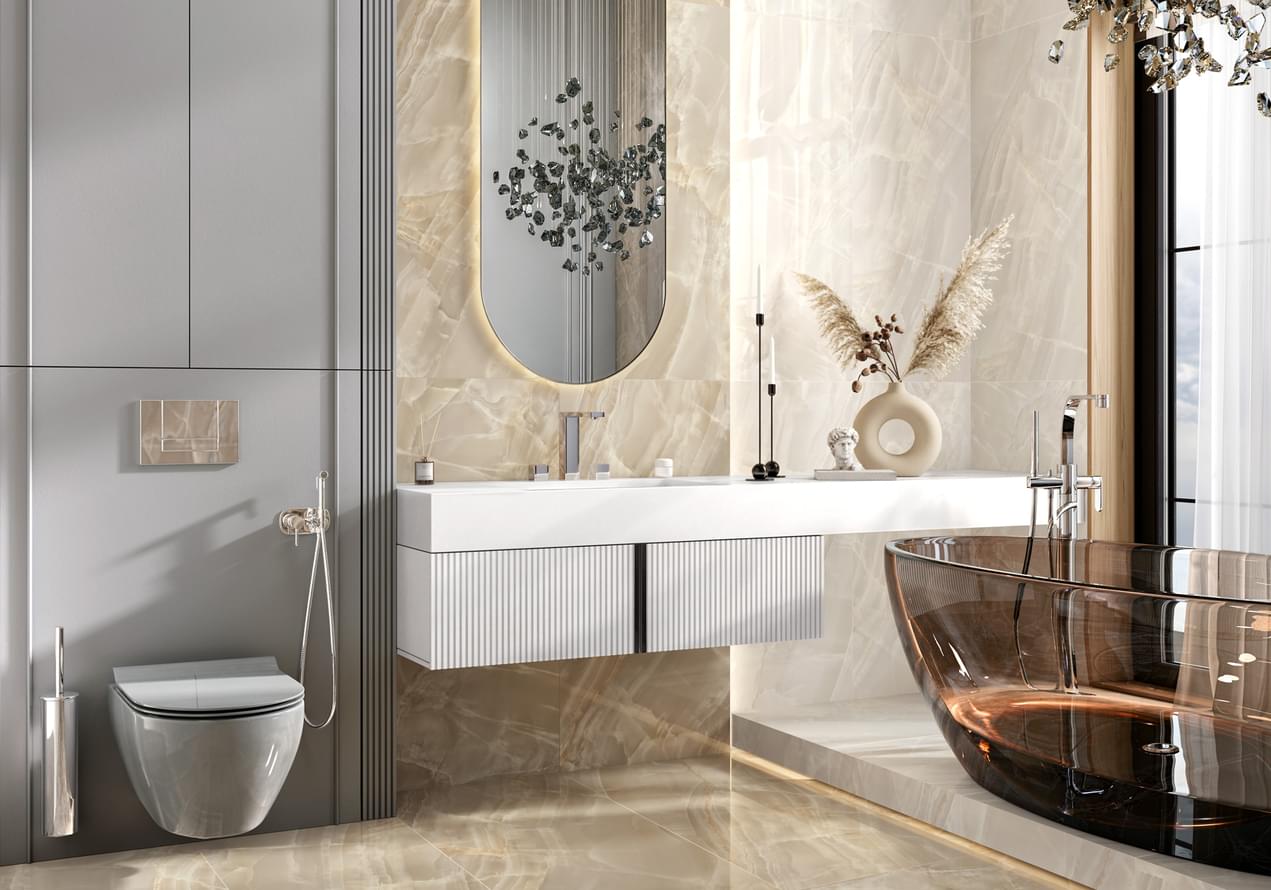 керамогранит фабрики Alma Ceramica коллекция Престиж