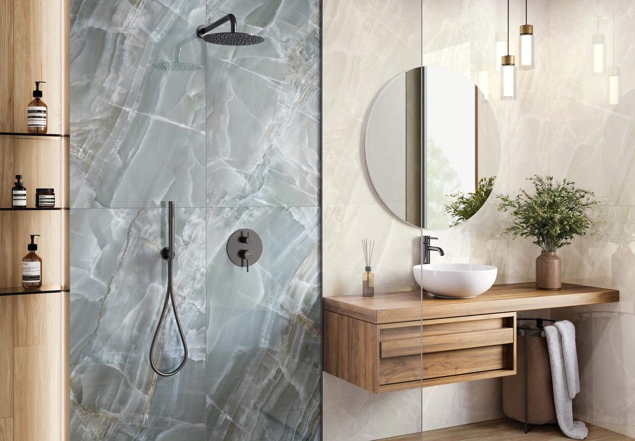 керамогранит фабрики Alma Ceramica коллекция Престиж