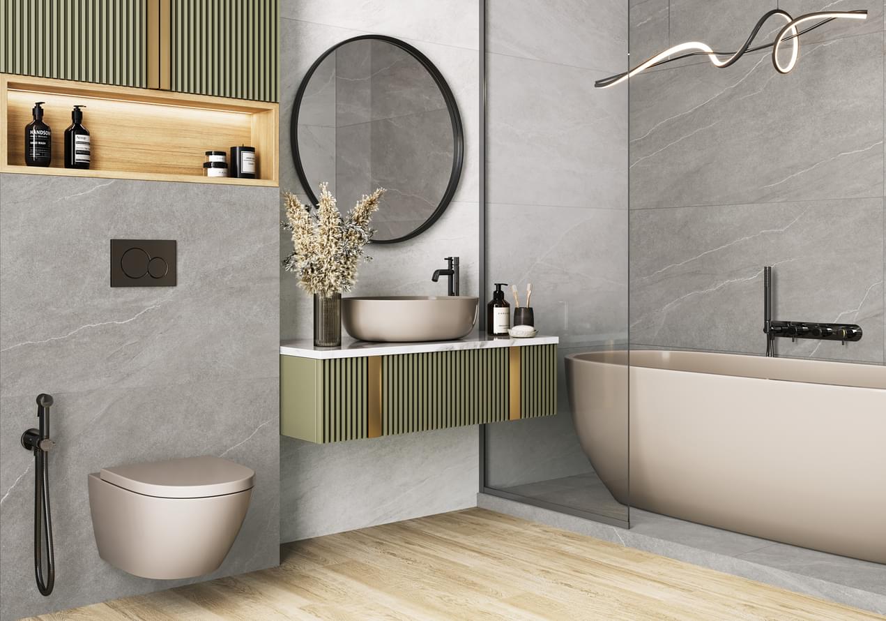 керамогранит фабрики Alma Ceramica коллекция Рок