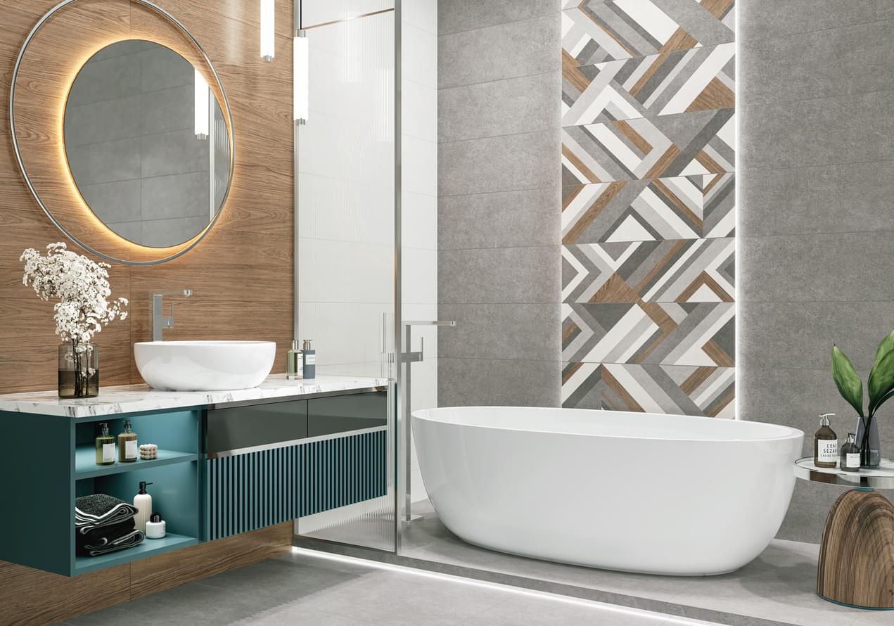 керамогранит фабрики Alma Ceramica коллекция Стерео