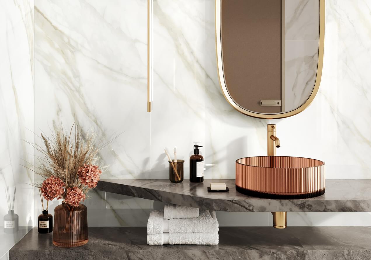 керамогранит фабрики Alma Ceramica коллекция Стихия