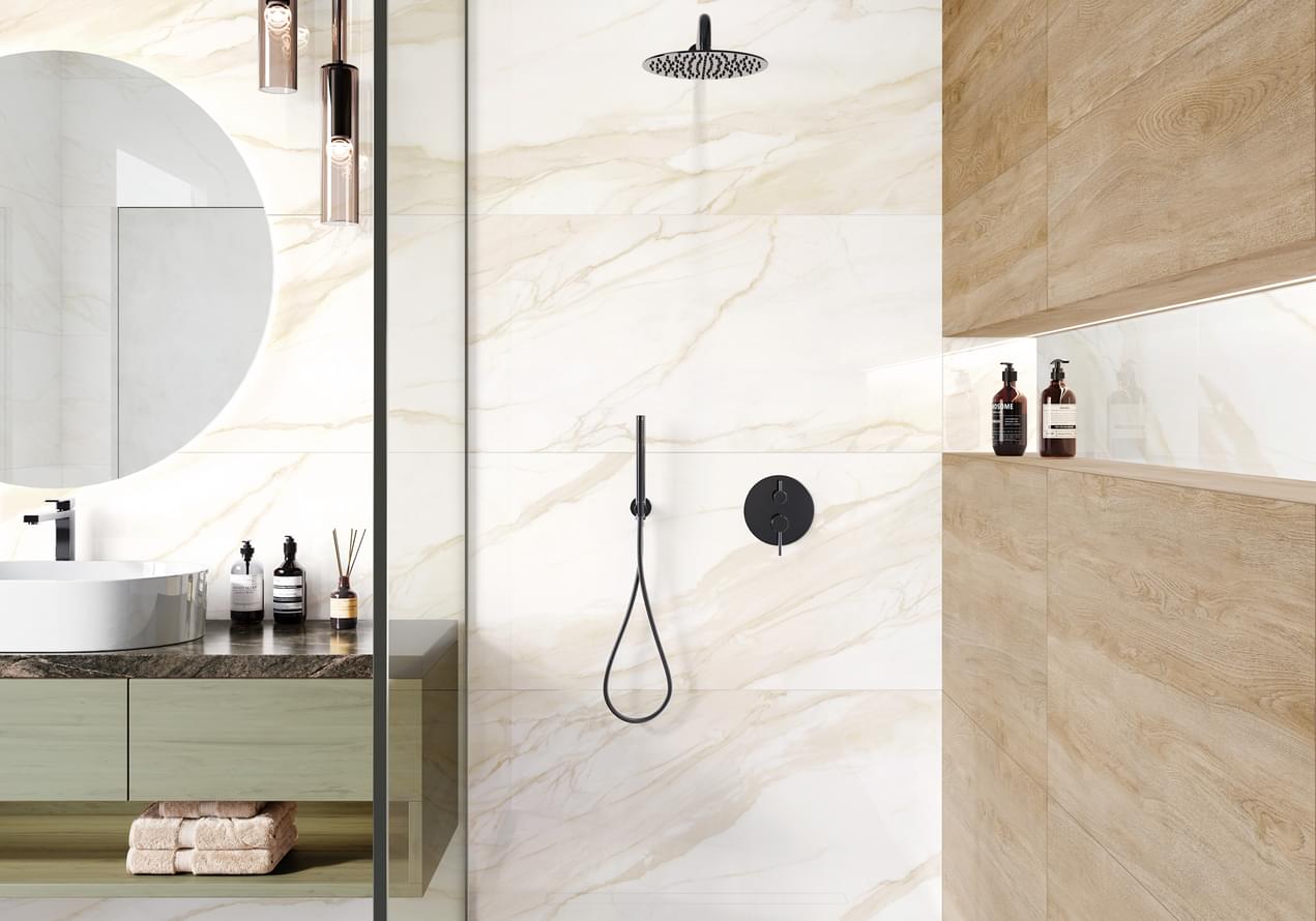 керамогранит фабрики Alma Ceramica коллекция Стихия