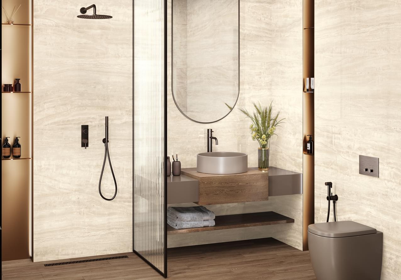керамогранит фабрики Alma Ceramica коллекция Стихия