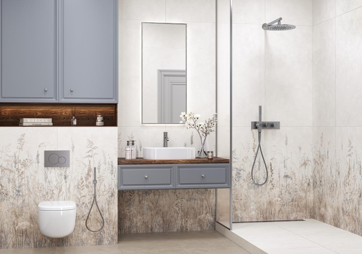керамогранит фабрики Alma Ceramica коллекция Флора