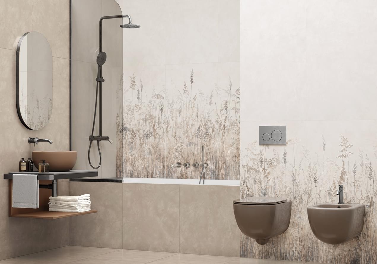 керамогранит фабрики Alma Ceramica коллекция Флора