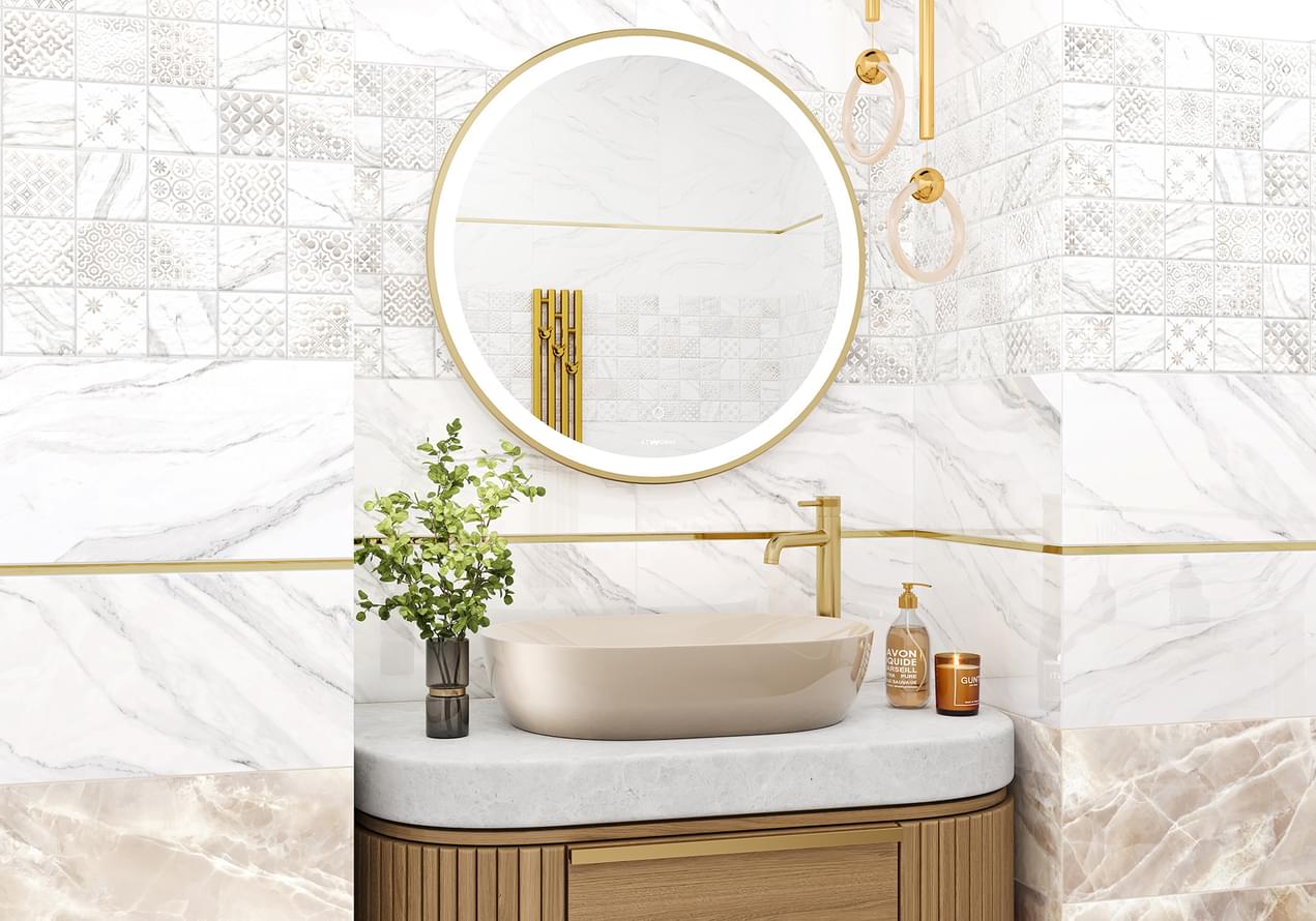 керамогранит фабрики Alma Ceramica коллекция Фреско