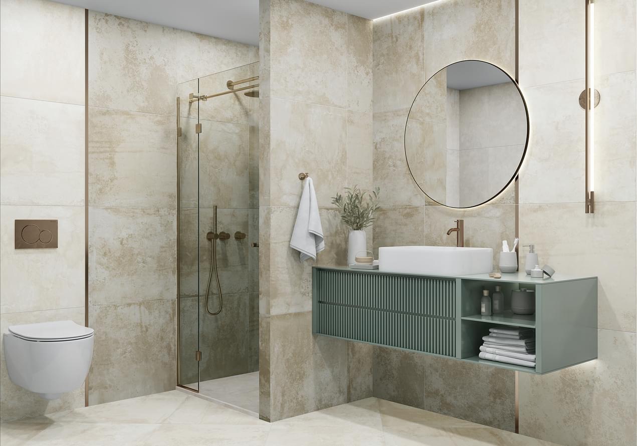 керамогранит фабрики Alma Ceramica коллекция Цементо