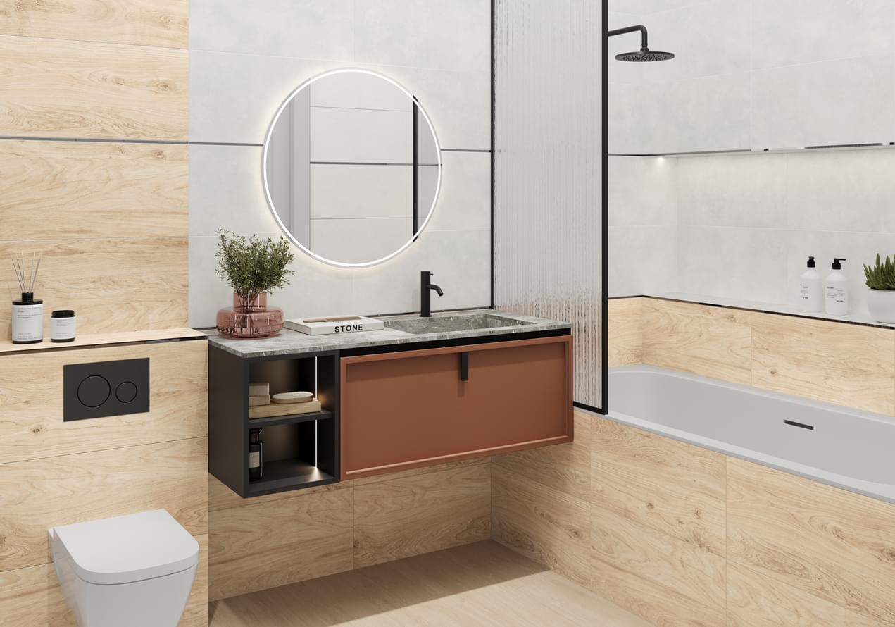 керамогранит фабрики Alma Ceramica коллекция Шарп
