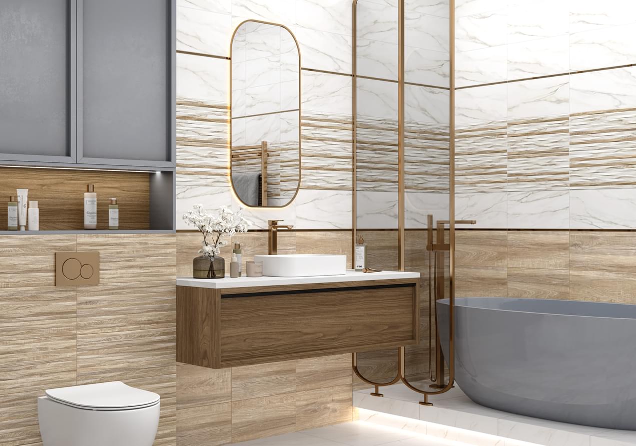 керамогранит фабрики Alma Ceramica коллекция Эйфория