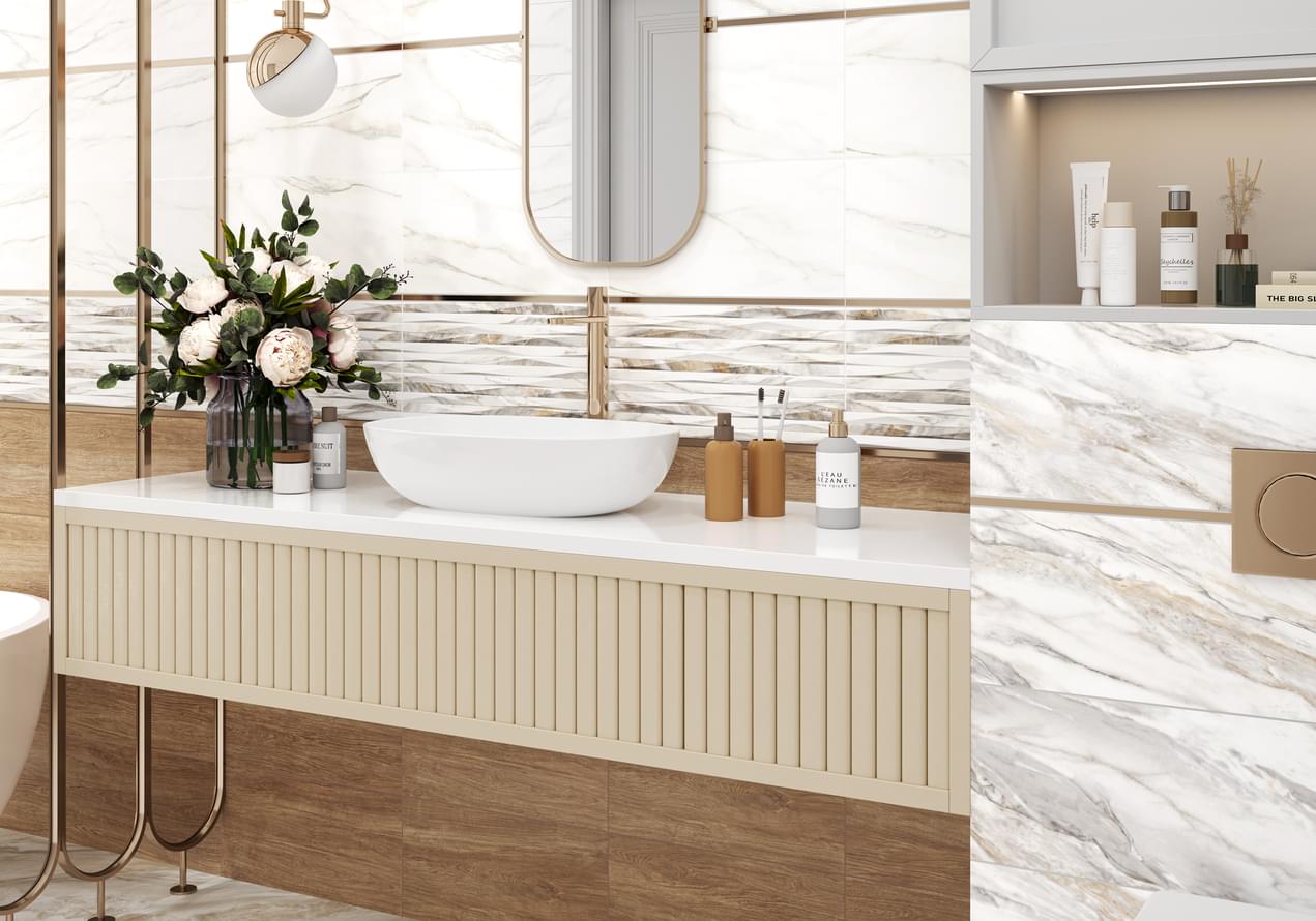 керамогранит фабрики Alma Ceramica коллекция Эйфория