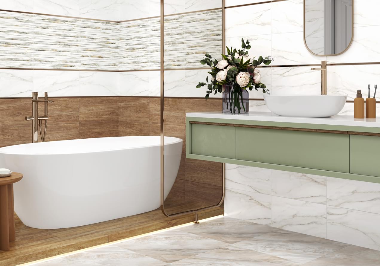 керамогранит фабрики Alma Ceramica коллекция Эйфория