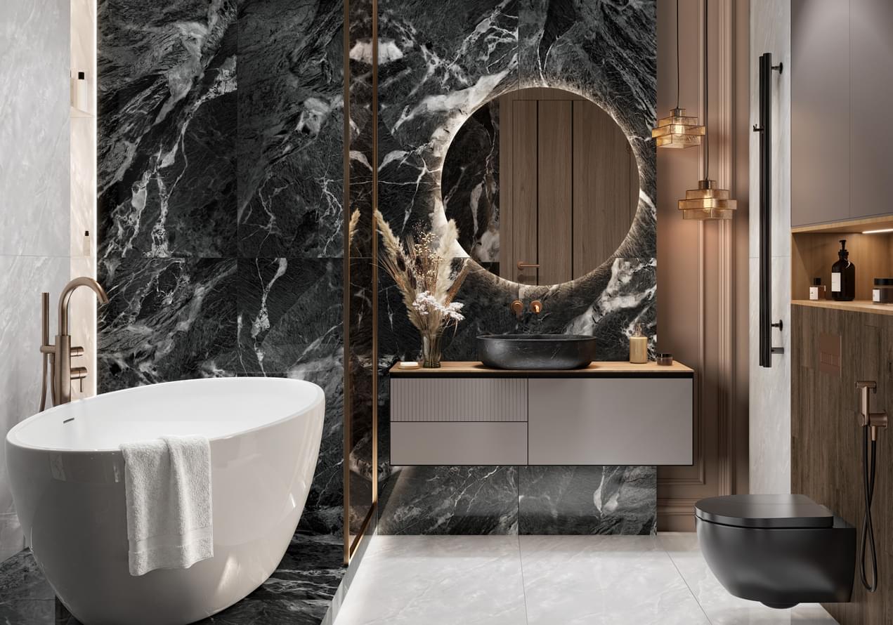 керамогранит фабрики Alma Ceramica коллекция Экзотика