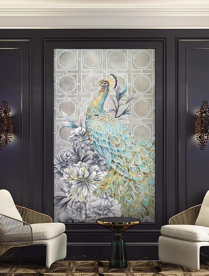 стекло фабрики Alma коллекция Панно