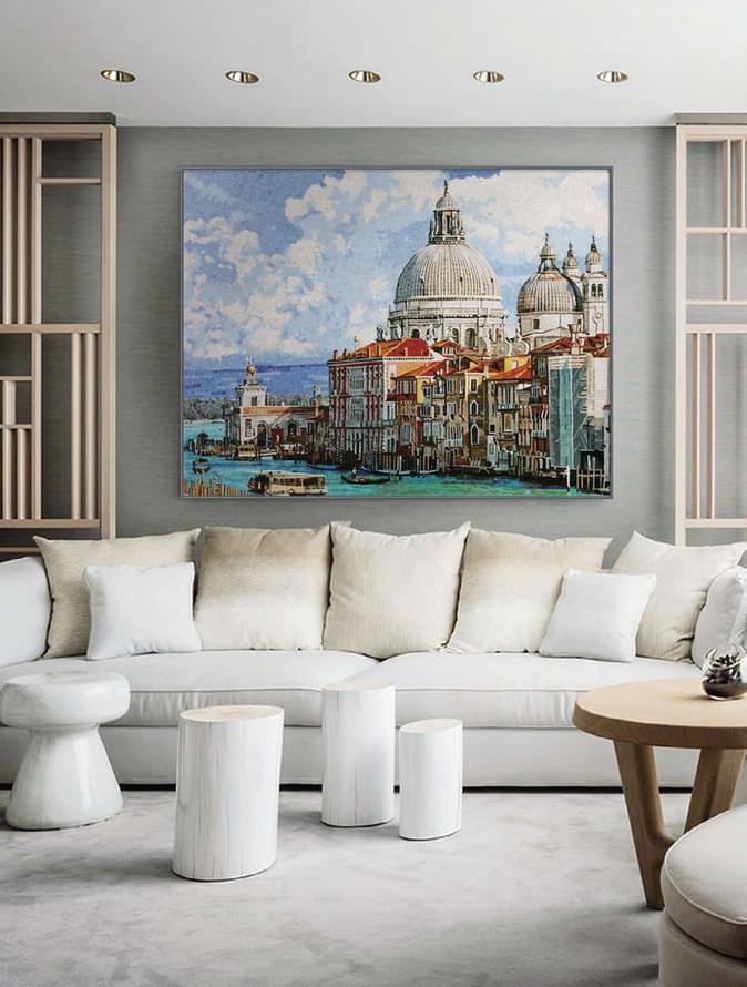 стекло фабрики Alma коллекция Панно