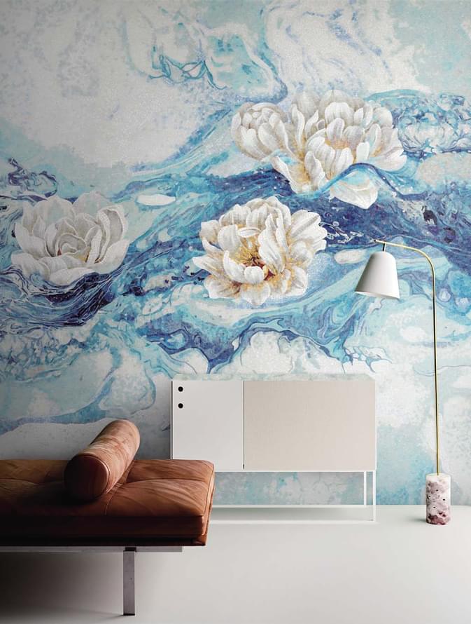 стекло фабрики Alma коллекция Панно