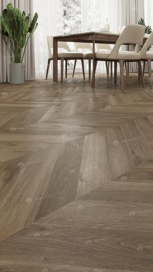 LVT фабрики Alpine Floor коллекция Chevron Alpine LVT