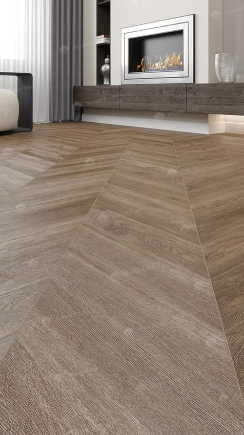 LVT фабрики Alpine Floor коллекция Chevron Alpine LVT