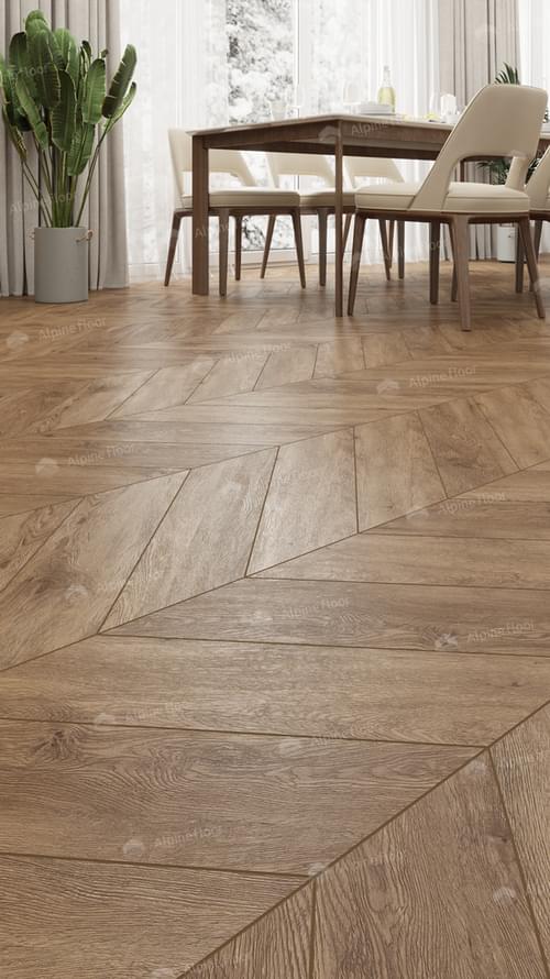 LVT фабрики Alpine Floor коллекция Chevron Alpine LVT