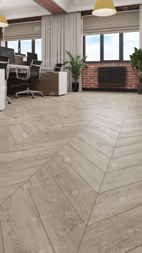 LVT фабрики Alpine Floor коллекция Chevron Alpine LVT