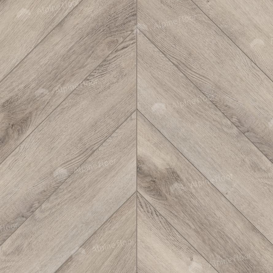 Alpine Floor Chevron Alpine LVT Дуб Исида 12.7x55.5
