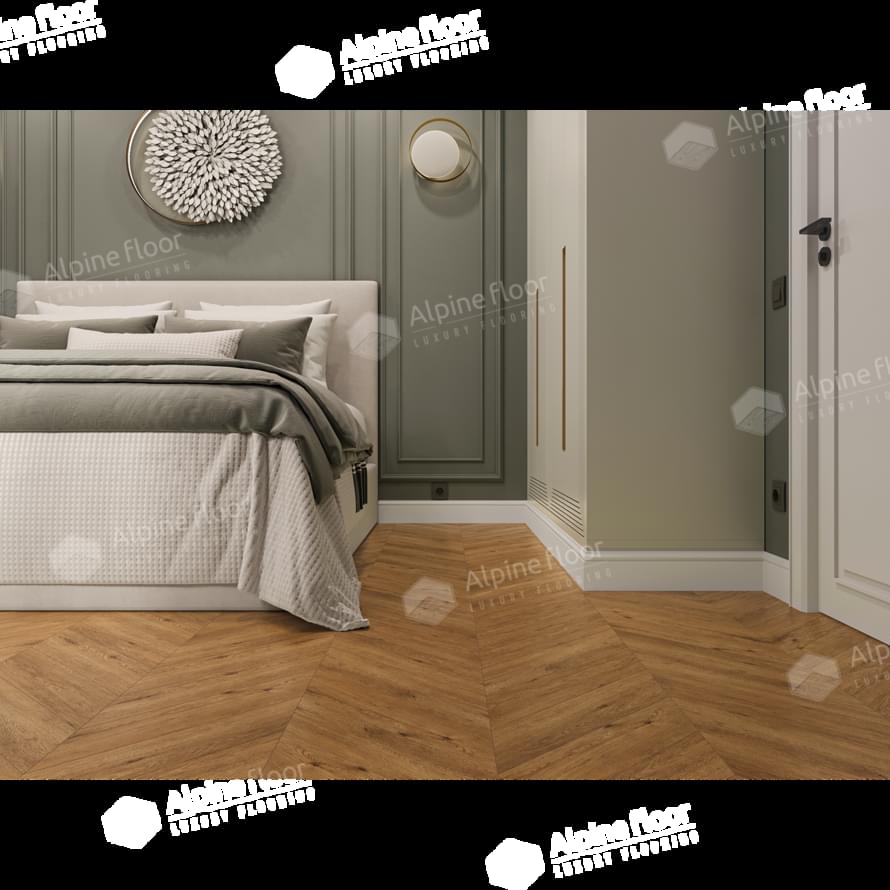 SPC фабрики Alpine Floor коллекция Chevron Alpine