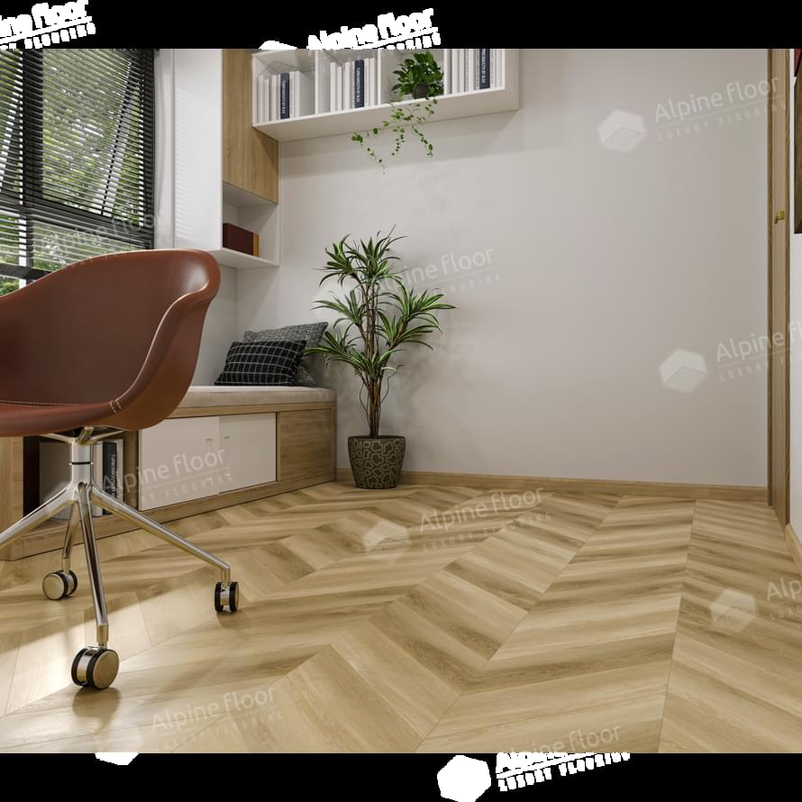 SPC фабрики Alpine Floor коллекция Chevron Alpine