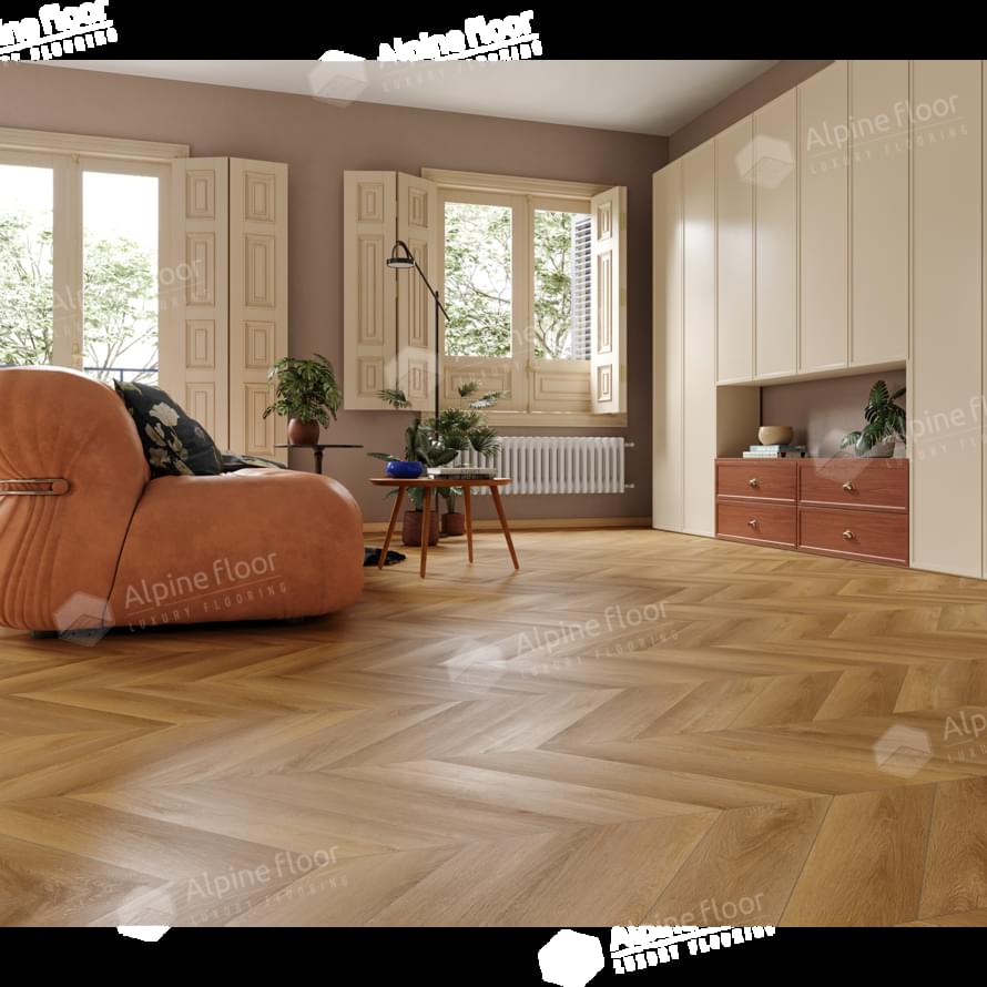 SPC фабрики Alpine Floor коллекция Chevron Alpine