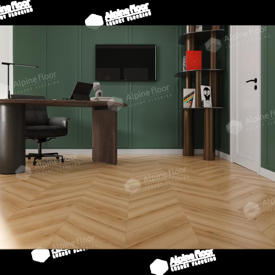 SPC фабрики Alpine Floor коллекция Chevron Alpine