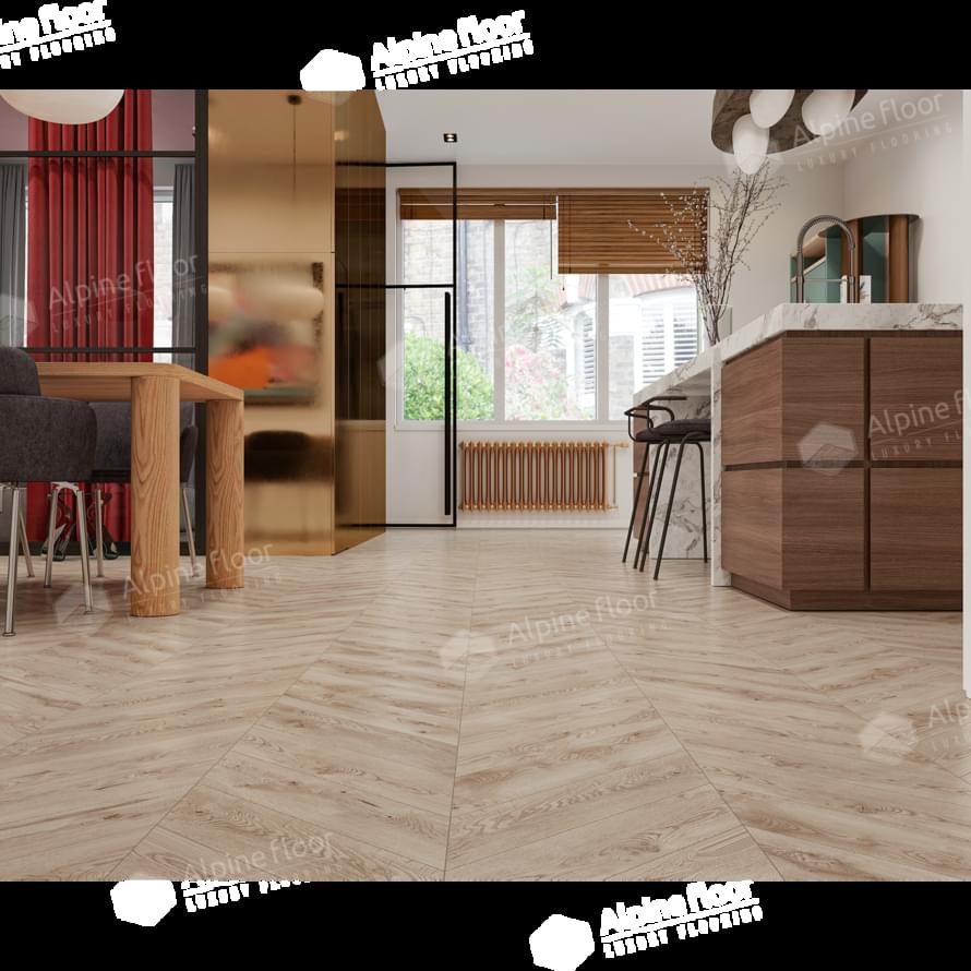 SPC фабрики Alpine Floor коллекция Chevron Alpine
