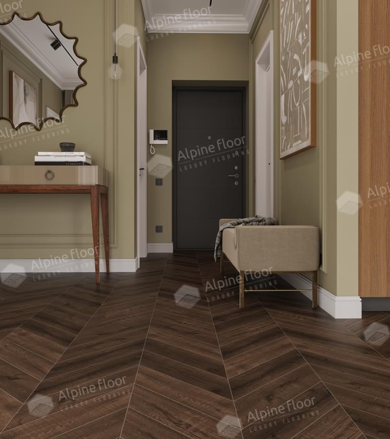 SPC фабрики Alpine Floor коллекция Chevron Alpine