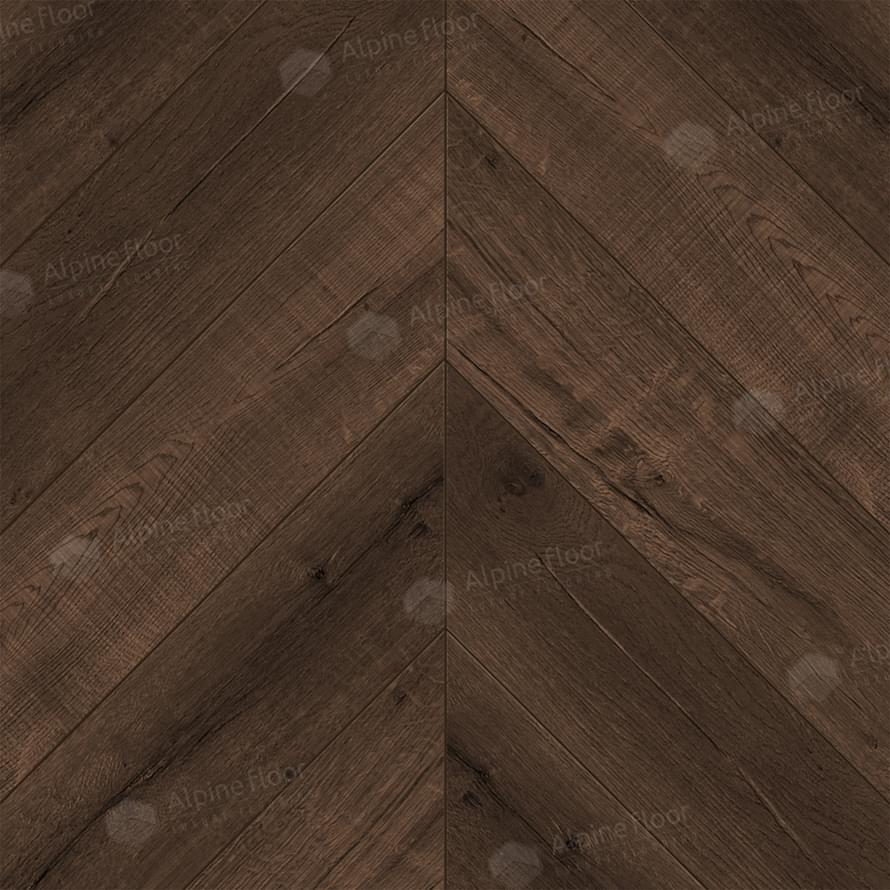 Alpine Floor Chevron Alpine Дуб Мокка 12.7x60 Alpine Floor Chevron Alpine Дуб Мокка 12.7x60