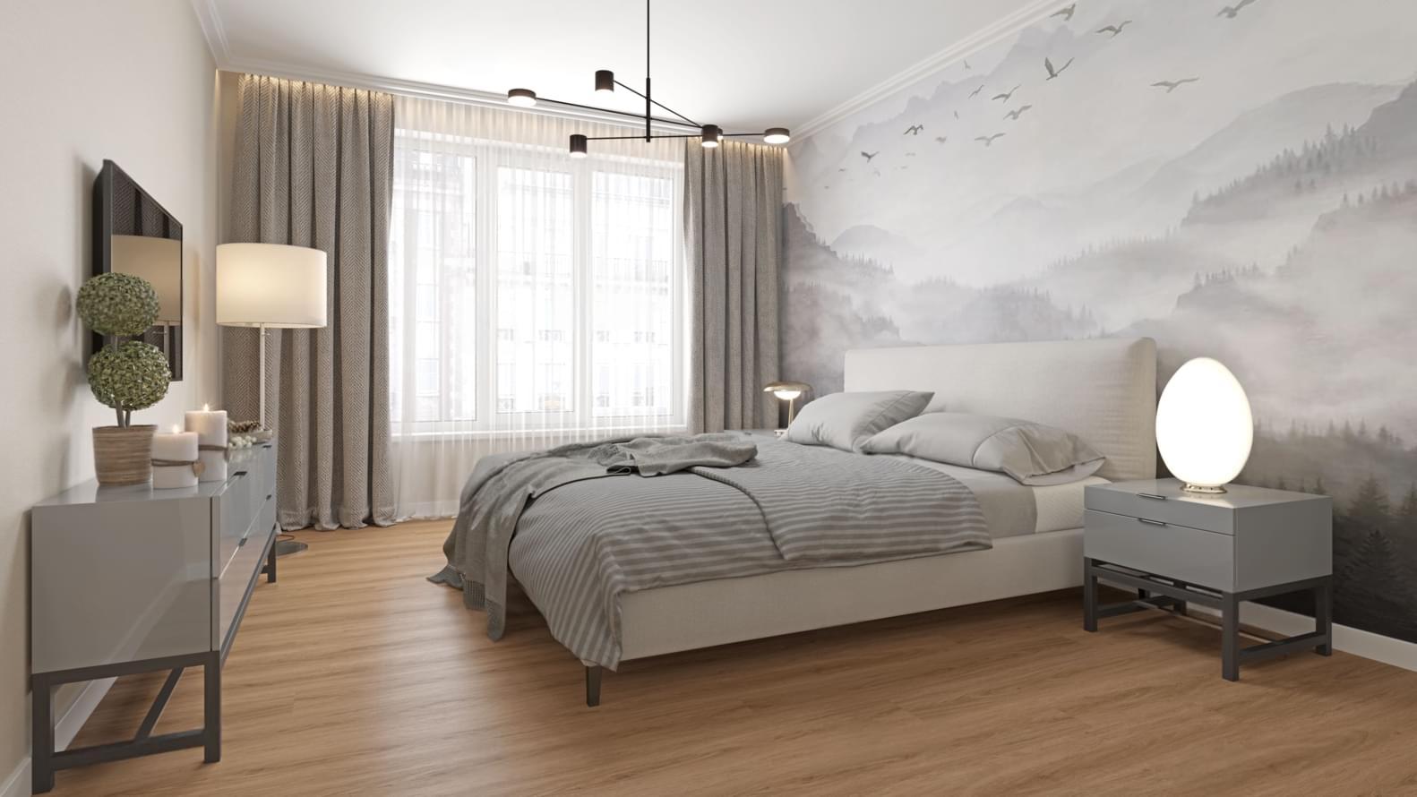 LVT фабрики Alpine Floor коллекция Easy Line LVT