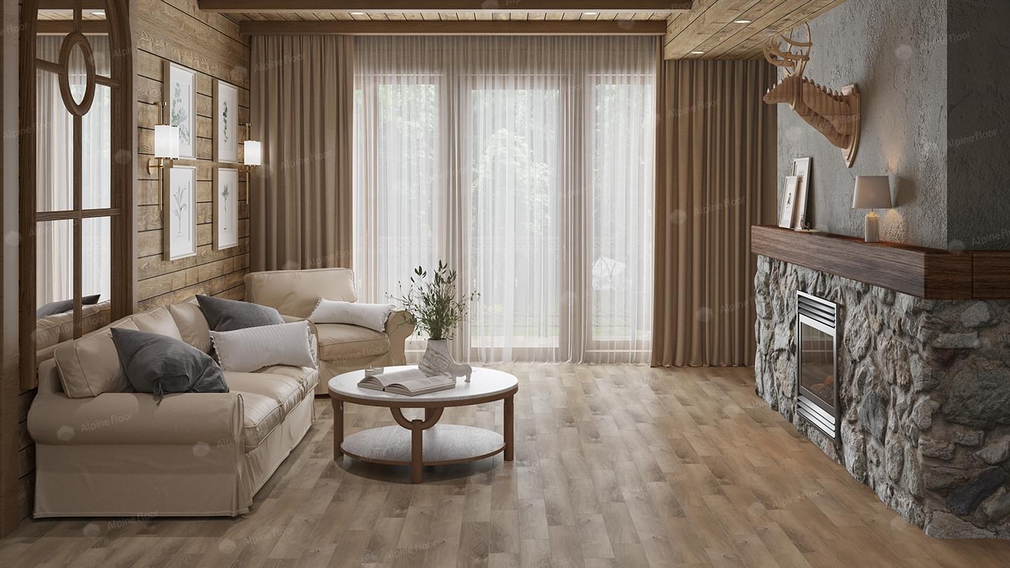 SPC фабрики Alpine Floor коллекция Light Parquet
